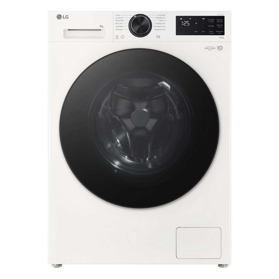 LG F2X50S9TWB 9KG 1200 Spin washing machine