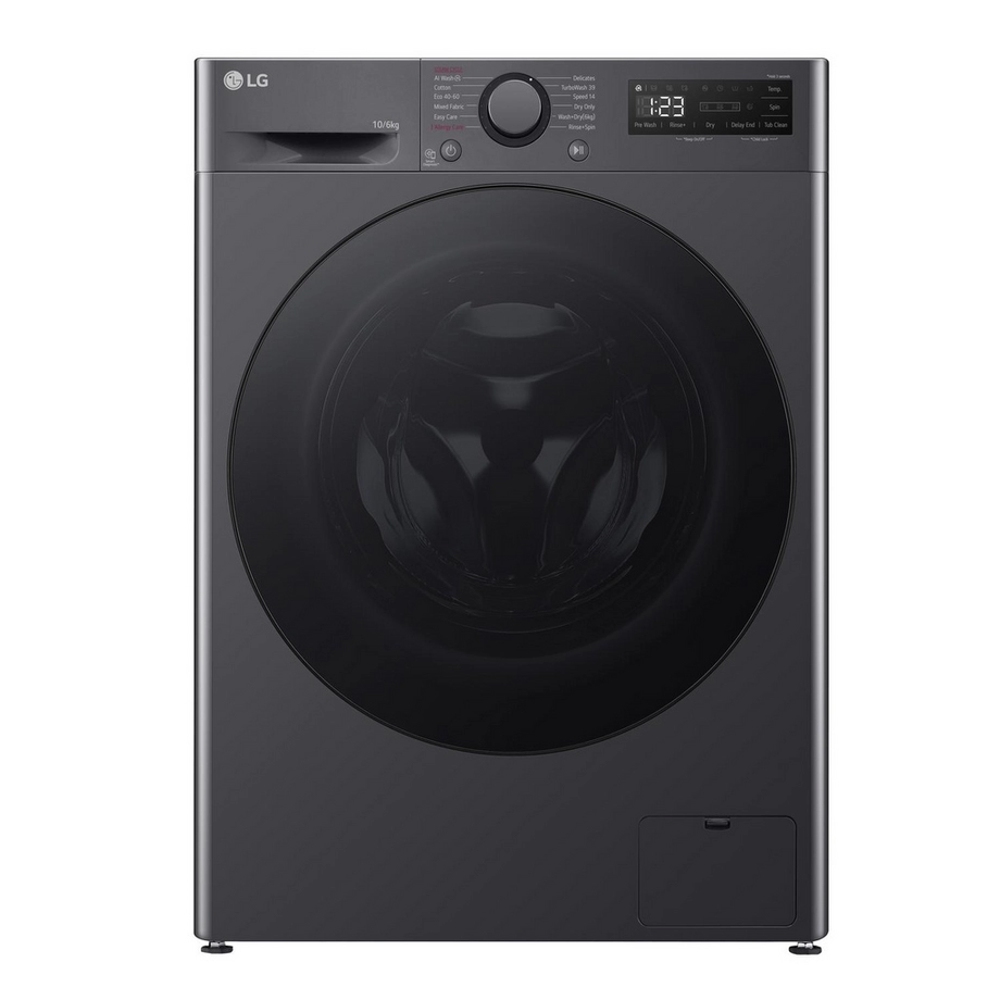 LG FWY706GBTN1 10/6KG 1400 Spin washer-dryer