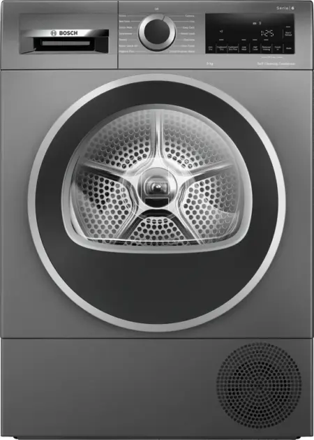BOSCH WQG245R2GB 9KG Heat-pump condenser tumble dryer