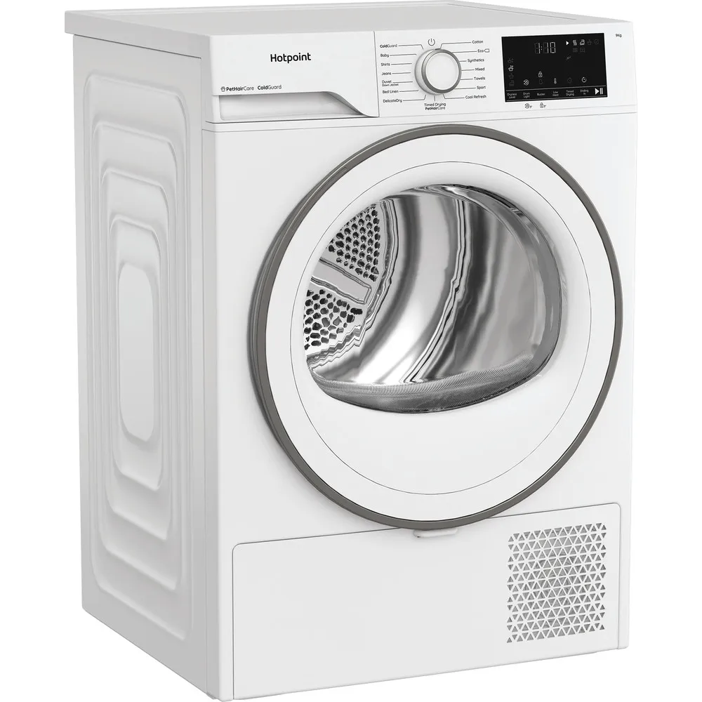 HOTPOINT CHD93MWWUK 9KG Heat-pump condenser tumble dryer - Image 2