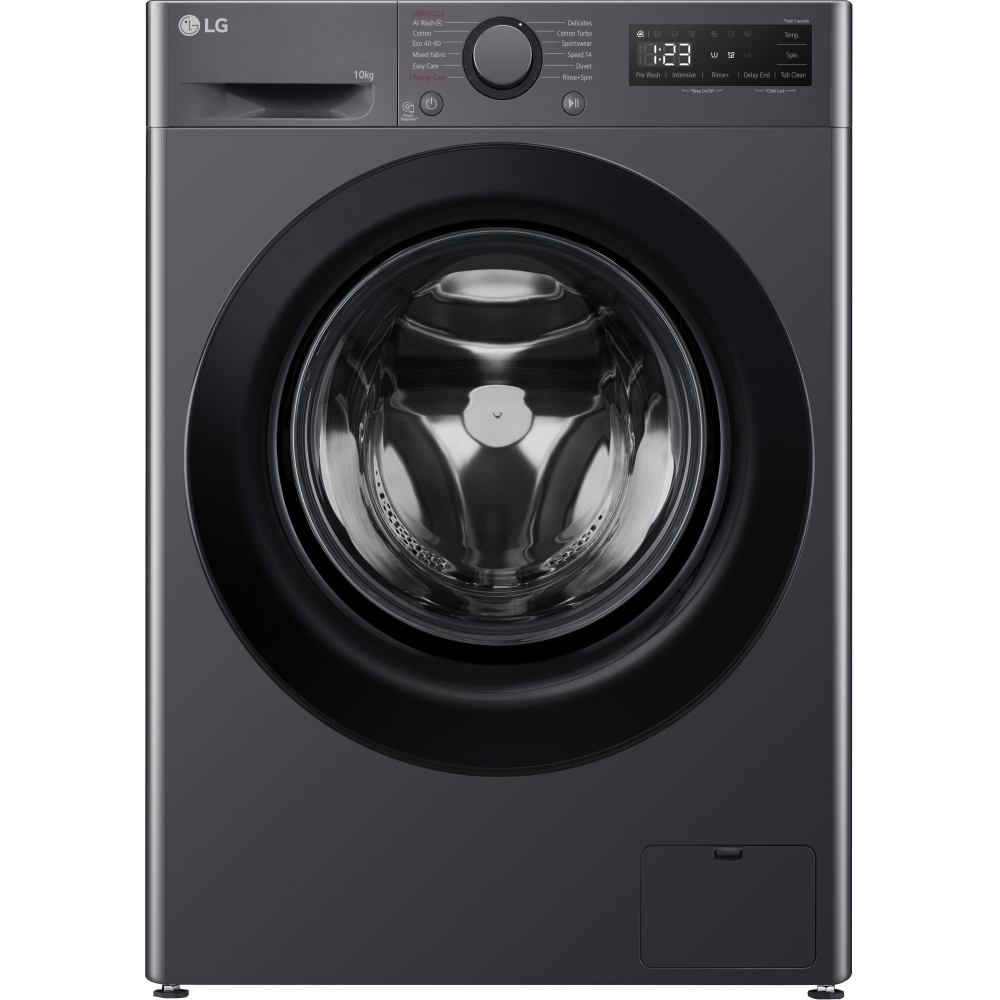 LG F4Y510GBLN1 10KG 1400 Spin washing machine