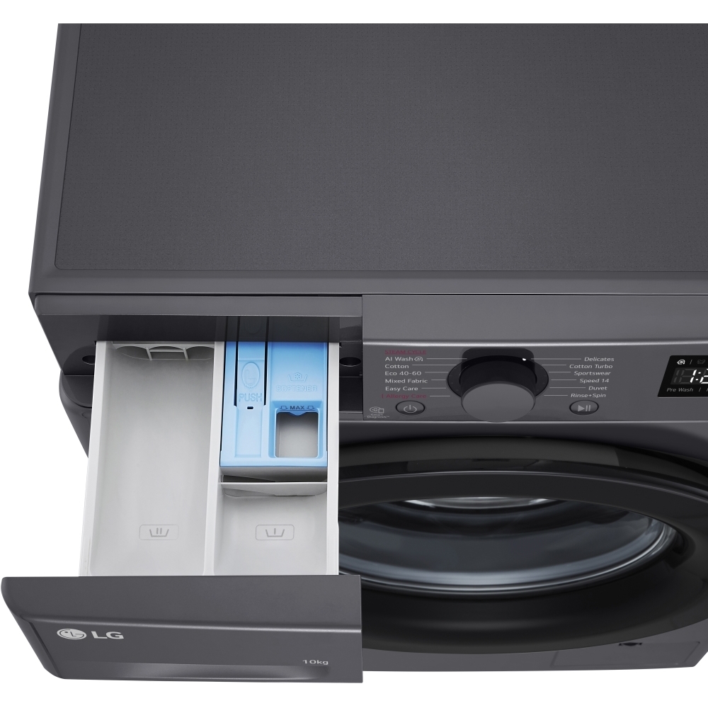 LG F4Y510GBLN1 10KG 1400 Spin washing machine - Image 5