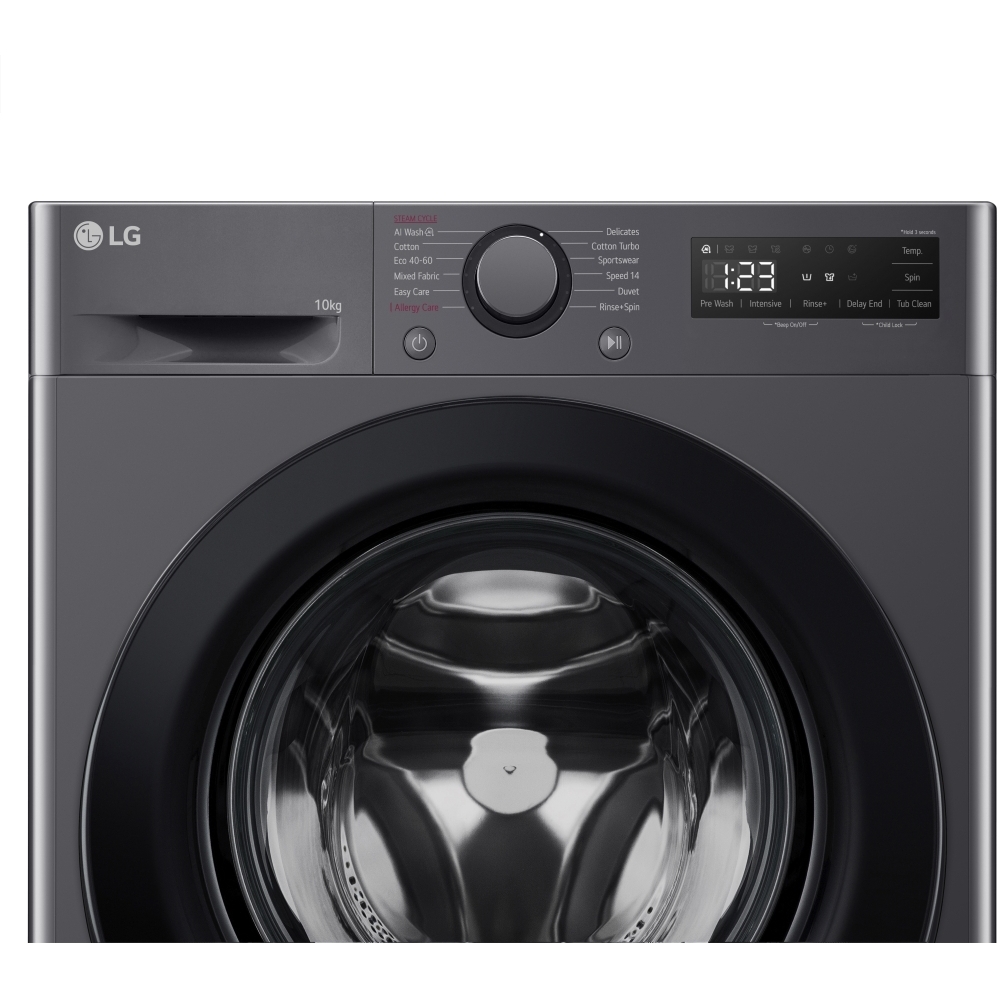 LG F4Y510GBLN1 10KG 1400 Spin washing machine - Image 3