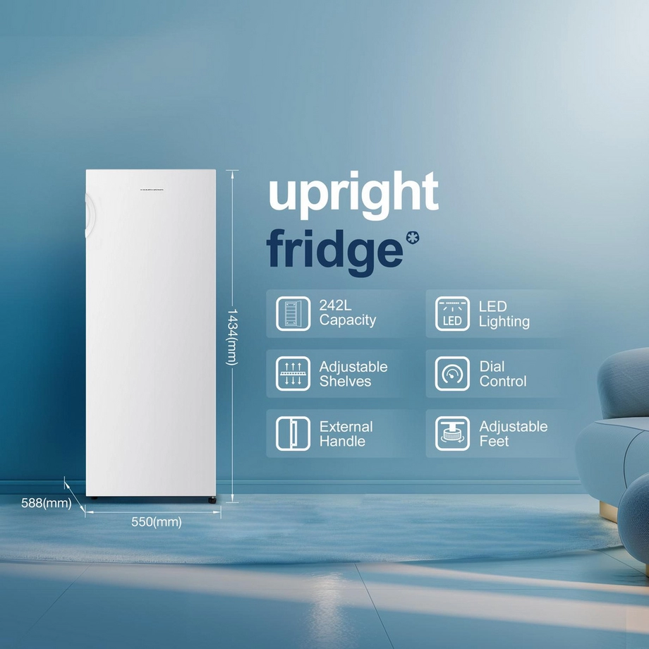 FRIDGEMASTER MTL55242E Tall larder fridge - Image 2