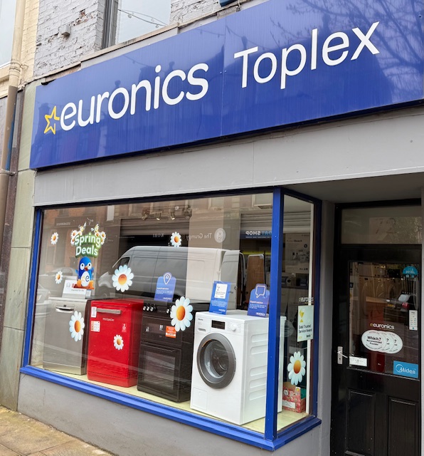 Toplex Blackburn Centre shopfront