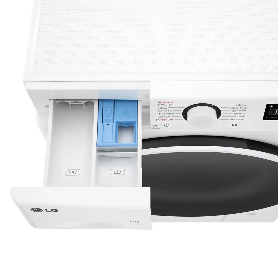 LG F4Y513WWLN1 13KG 1400 Spin washing machine - Image 5