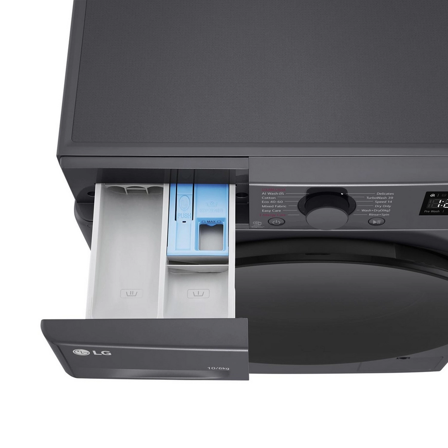 LG FWY706GBTN1 10/6KG 1400 Spin washer-dryer - Image 5