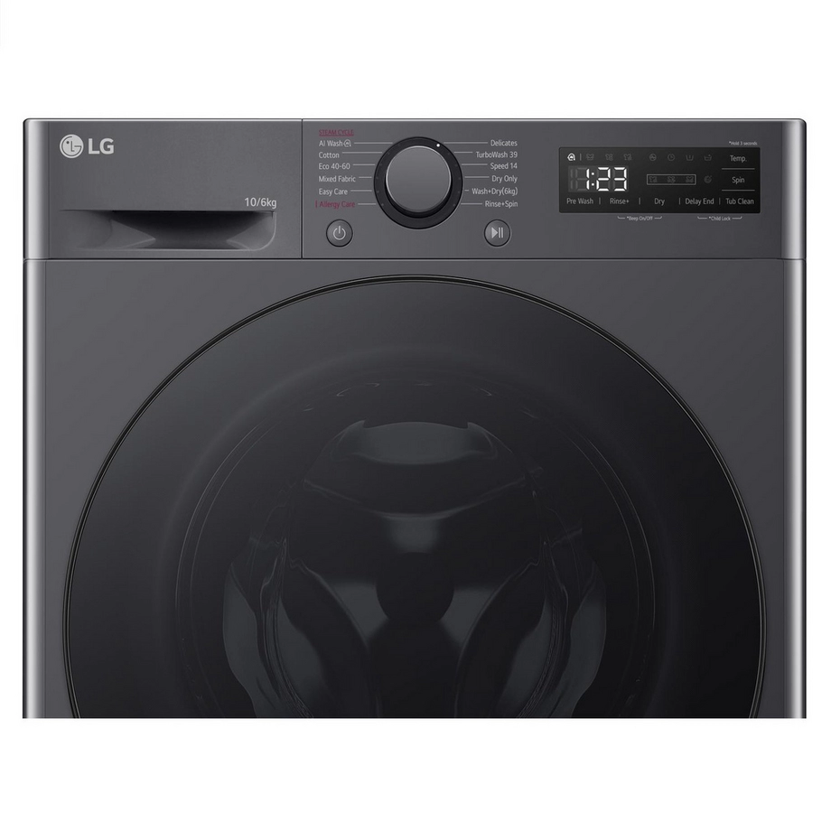LG FWY706GBTN1 10/6KG 1400 Spin washer-dryer - Image 3