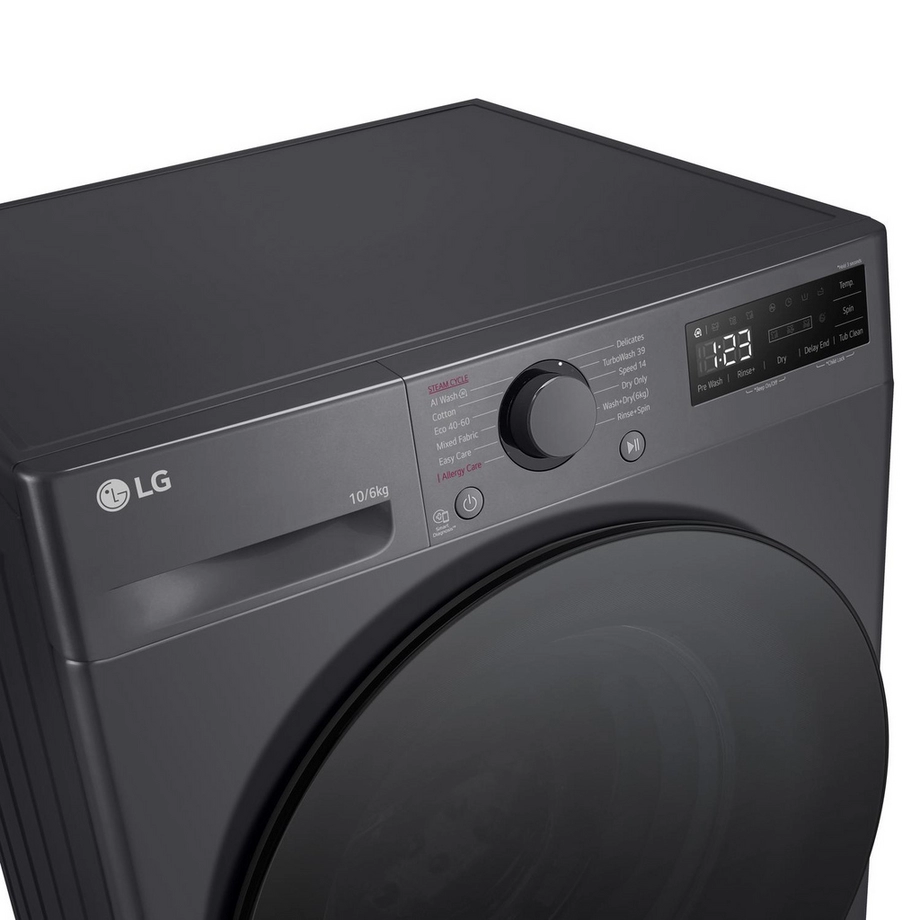 LG FWY706GBTN1 10/6KG 1400 Spin washer-dryer - Image 4
