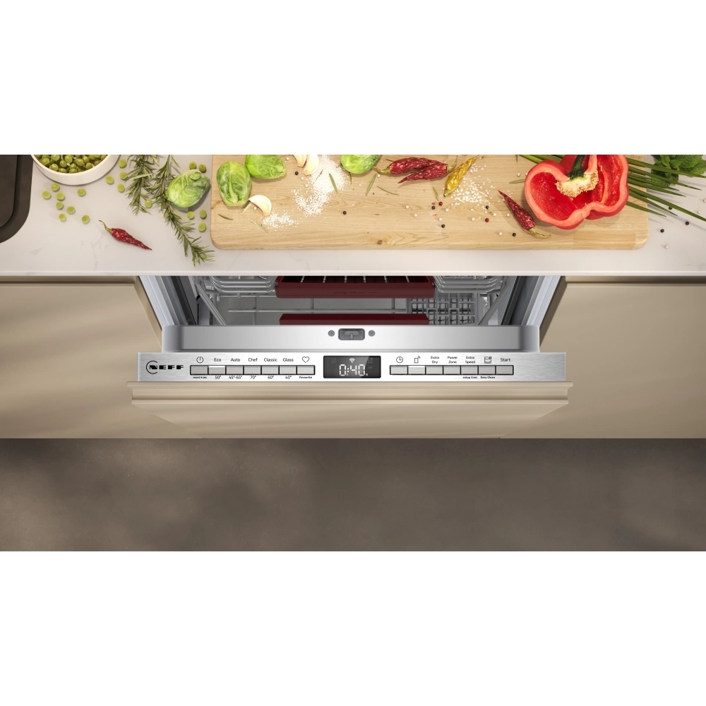 NEFF S875HKX32G Built-in Slimline dishwasher - Image 4