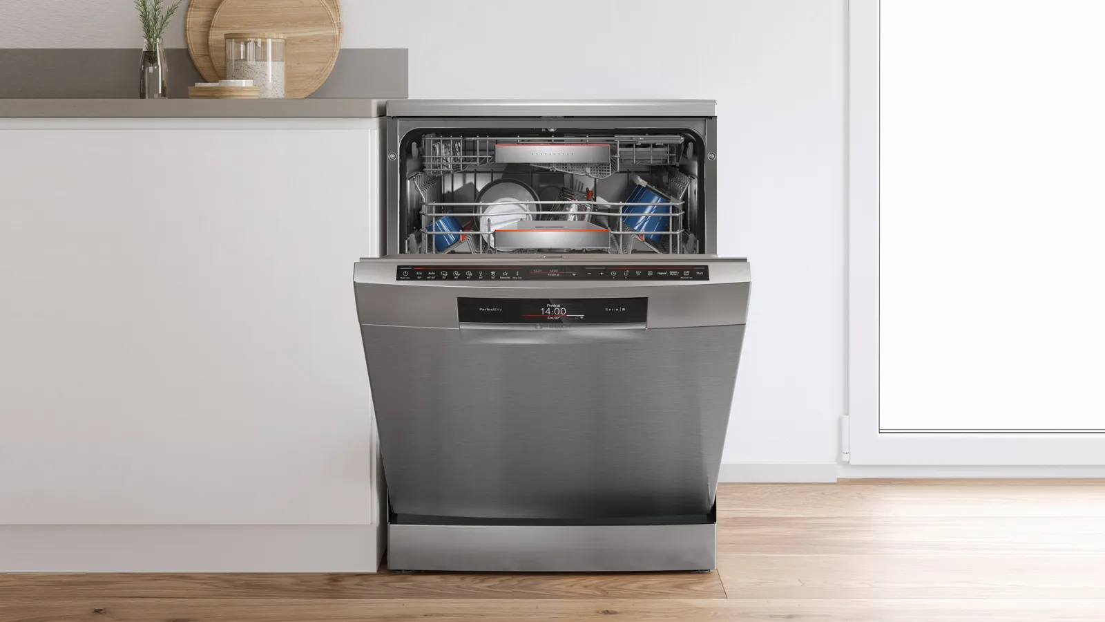 Bosch dishwasher in kitchen