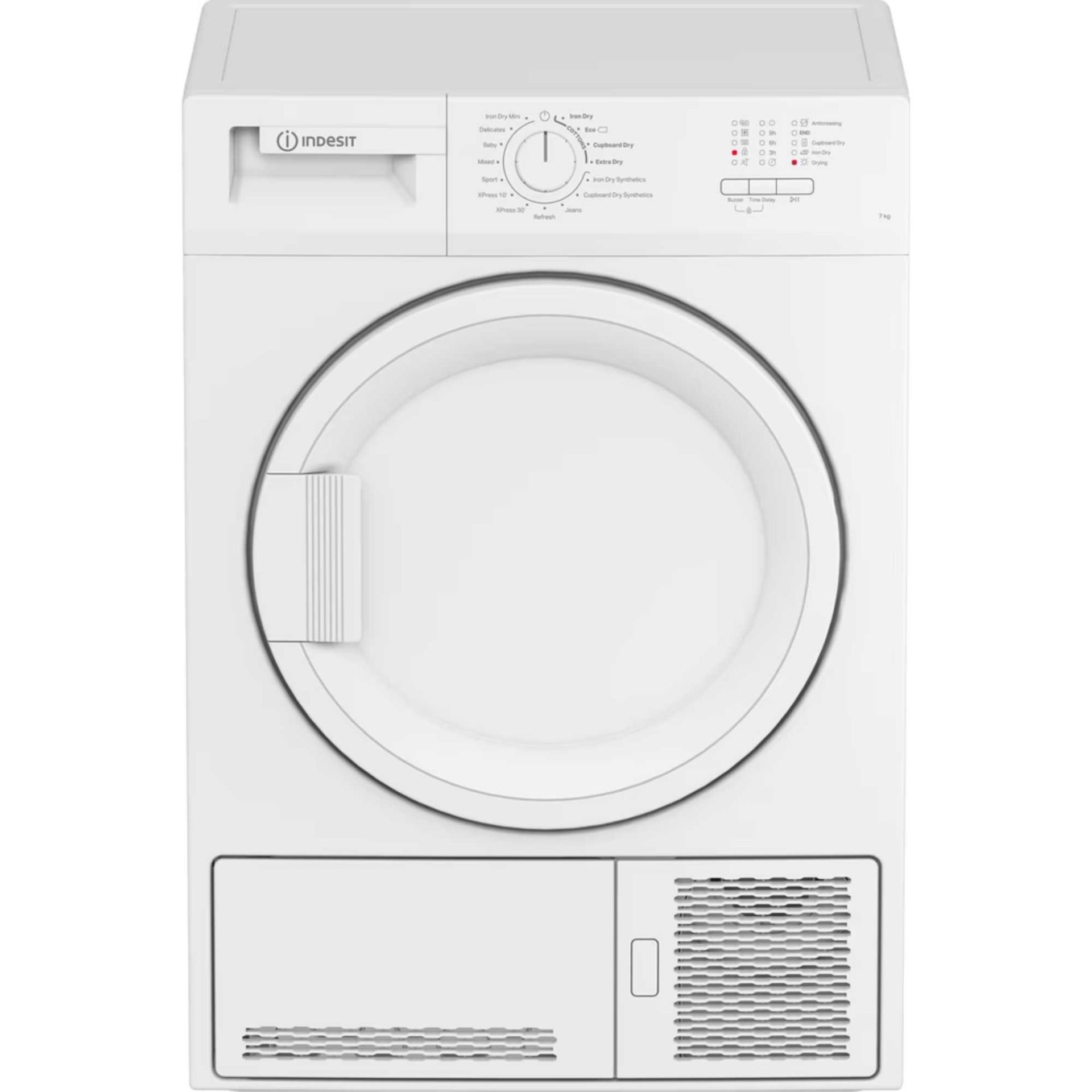 INDESIT CYDC82WWGLUK 8KG Condenser tumble dryer
